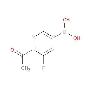 4-乙酰基-3-氟苯硼酸
