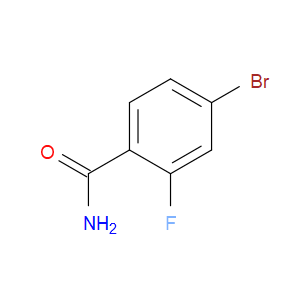 4-溴-2-氟苯甲酰胺