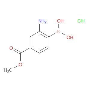 2-氨基-4-羧酸甲酯苯硼酸盐酸盐