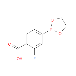 4-羧基-3-氟苯硼酸乙二醇酯