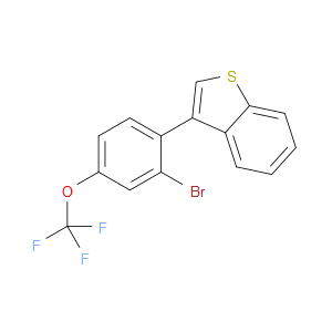 3-(2-bromo-4-(trifluoromethoxy)phenyl)benzo[b]thiophene