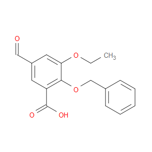 2-(benzyloxy)-3-ethoxy-5-formylbenzoic acid