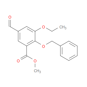 methyl 2-(benzyloxy)-3-ethoxy-5-formylbenzoate