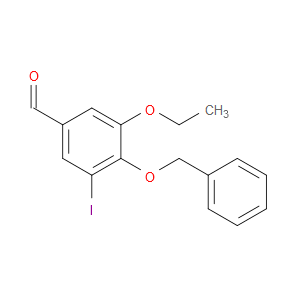 4-(benzyloxy)-3-ethoxy-5-iodobenzaldehyde