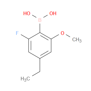(4-ethyl-2-fluoro-6-methoxyphenyl)boronic acid