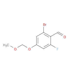 2-bromo-6-fluoro-4-(methoxymethoxy)benzaldehyde