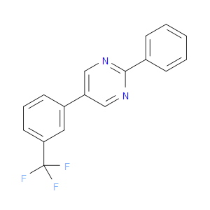 2-phenyl-5-(3-(trifluoromethyl)phenyl)pyrimidine