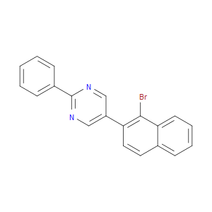 5-(1-bromonaphthalen-2-yl)-2-phenylpyrimidine