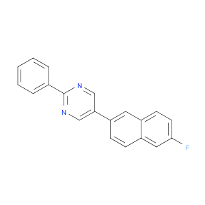5-(6-fluoronaphthalen-2-yl)-2-phenylpyrimidine