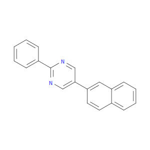 5-(naphthalen-2-yl)-2-phenylpyrimidine