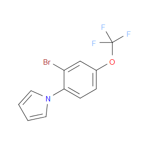 1-(2-bromo-4-(trifluoromethoxy)phenyl)-1H-pyrrole