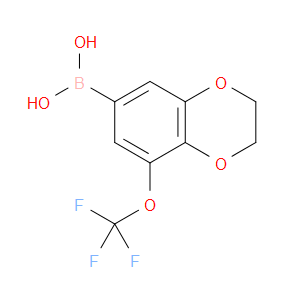 (8-(trifluoromethoxy)-2,3-dihydrobenzo[b][1,4]dioxin-6-yl)boronic acid