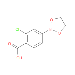 4-羧基-3-氯苯硼酸乙二醇酯