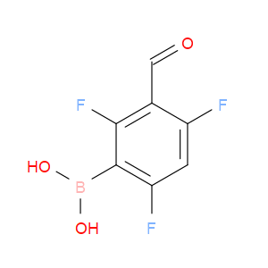 2,4,6-三氟-3-醛基苯硼酸