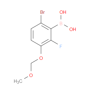 6-溴-2-氟-3-甲氧基甲氧基苯硼酸