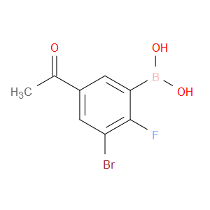 5-乙酰基-3-溴-2-氟苯硼酸