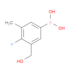 4-氟-3-羟甲基-5-甲基苯硼酸