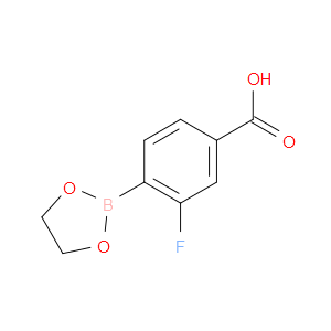 4-羧基-2-氟苯硼酸乙二醇酯