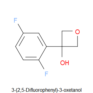 3-(2,5-difluorophenyl)oxetan-3-ol