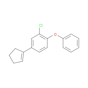 2-chloro-4-(cyclopent-1-en-1-yl)-1-phenoxybenzene