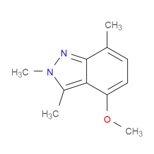 4-methoxy-2,3,7-trimethyl-2H-indazole