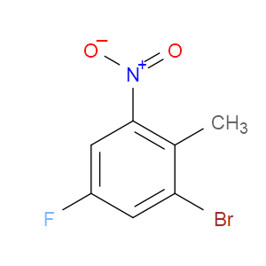 1-Bromo-5-fluoro-2-methyl-3-nitro-benzene