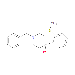 1-benzyl-4-(2-(methylthio)phenyl)piperidin-4-ol