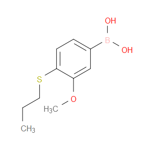 (3-methoxy-4-(propylthio)phenyl)boronic acid