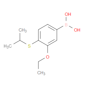(3-ethoxy-4-(isopropylthio)phenyl)boronic acid