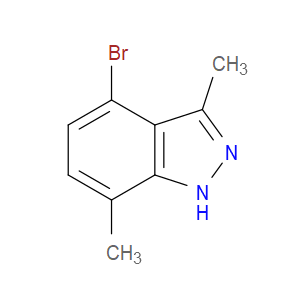 4-bromo-3,7-dimethyl-1H-indazole