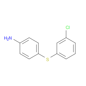 4-((3-chlorophenyl)thio)aniline