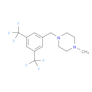 1-(3,5-bis(trifluoromethyl)benzyl)-4-methylpiperazine