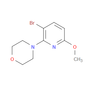 4-(3-bromo-6-methoxypyridin-2-yl)morpholine