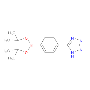2氢-四唑, 5-[4-苯硼酸酯]