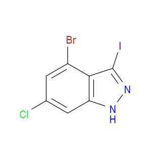 4-Bromo-6-chloro-3-iodo-1H-indazole