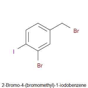 2-Bromo-4-(bromomethyl)-1-iodobenzene