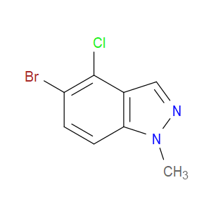 5-Bromo-4-chloro-1-methyl-1H-indazole