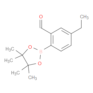 5-Ethyl-2-(4,4,5,5-tetramethyl-1,3,2-dioxaborolan-2-yl)benzaldehyde