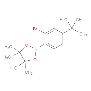 2-(2-Bromo-4-(tert-butyl)phenyl)-4,4,5,5-tetramethyl-1,3,