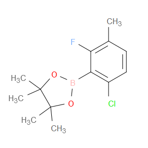 2-(6-Chloro-2-fluoro-3-methylphenyl)-4,4,5,5-tetramethyl-