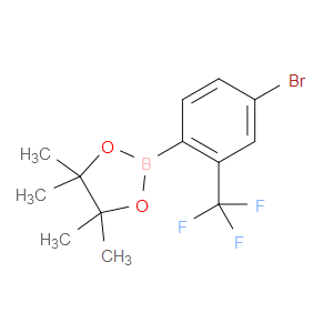 2-(4-Bromo-2-(trifluoromethyl)phenyl)-4,4,5,5-tetramethyl
