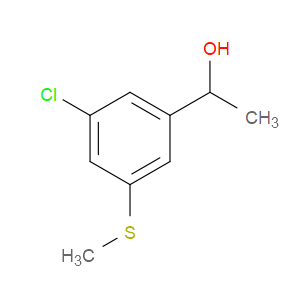 1-(3-Chloro-5-(methylthio)phenyl)ethanol