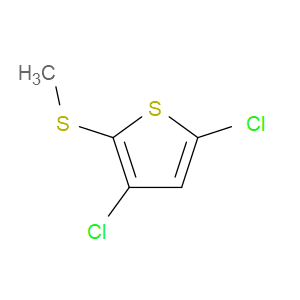 3,5-dichloro-2-(methylthio)thiophene