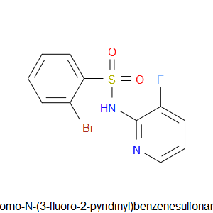2-Bromo-N-(3-fluoro-2-pyridinyl)benzenesulfonamide