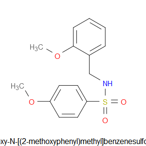 4-Methoxy-N-[(2-methoxyphenyl)methyl]benzenesulfonamide
