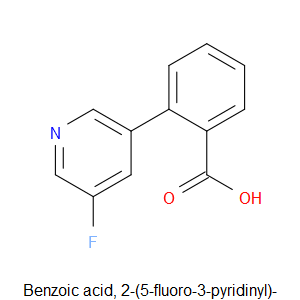 Benzoic acid, 2-(5-fluoro-3-pyridinyl)-