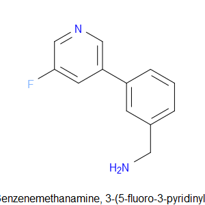 Benzenemethanamine, 3-(5-fluoro-3-pyridinyl)-