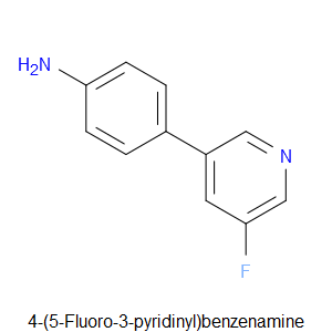 4-(5-Fluoro-3-pyridinyl)benzenamine