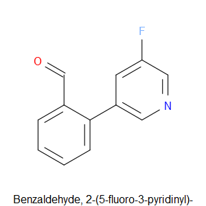 Benzaldehyde, 2-(5-fluoro-3-pyridinyl)-