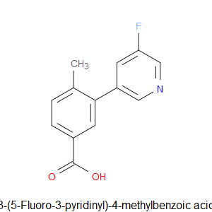 3-(5-Fluoro-3-pyridinyl)-4-methylbenzoic acid